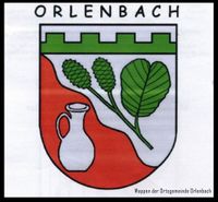 Wappen des Dorfs Orlenbach in der Eifel bei Prüm